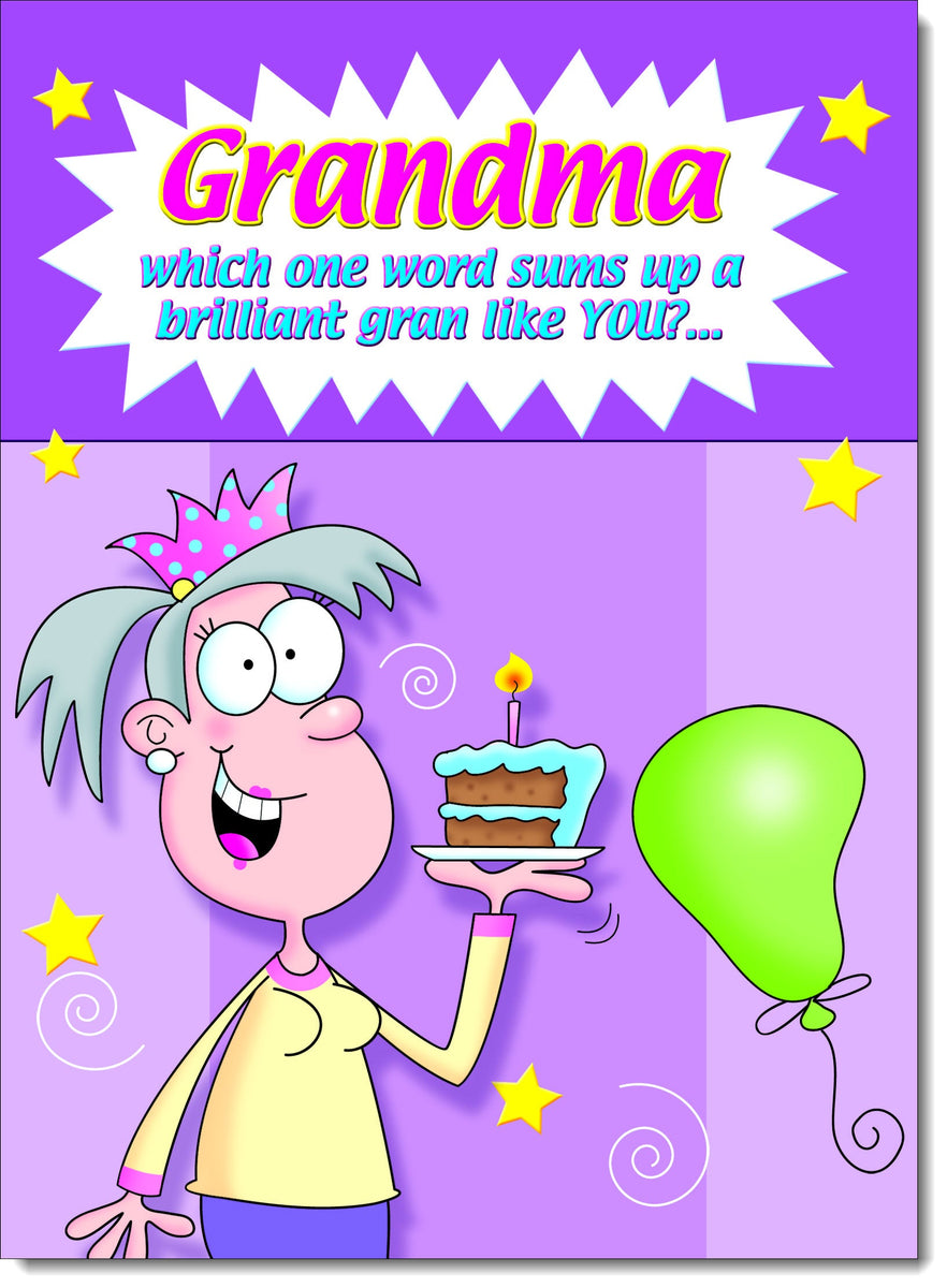 Grandma Birthday Card Doodlecards